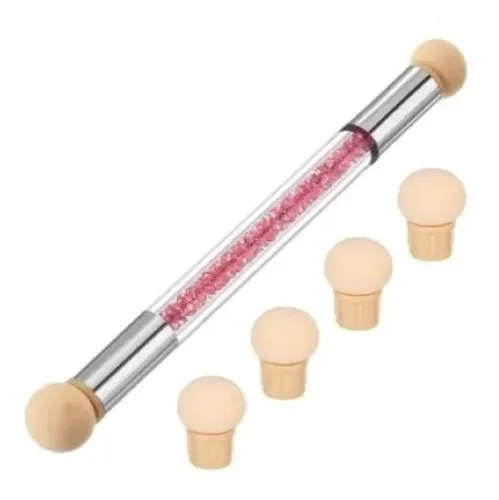 Pincel Esponja para Degradé y Pigmentos – Doble Punta