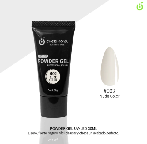 polygel cherimoya naural series 002 nuede color