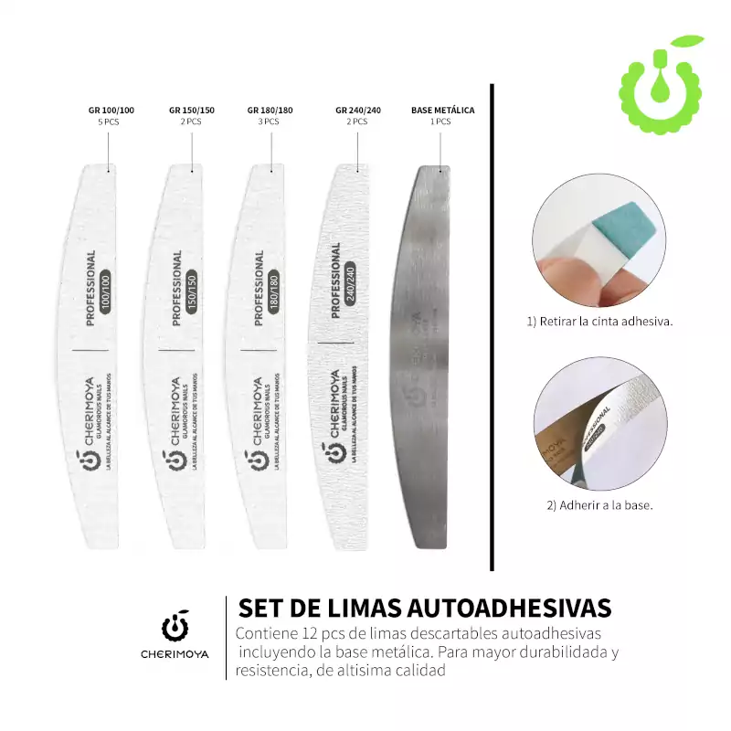 Set limas con repuestos cherimoya