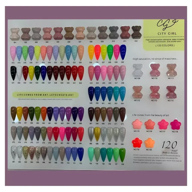 Carta de colores CG 10 ml