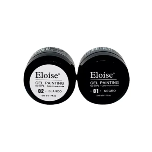 gel paint eloise bco y negro