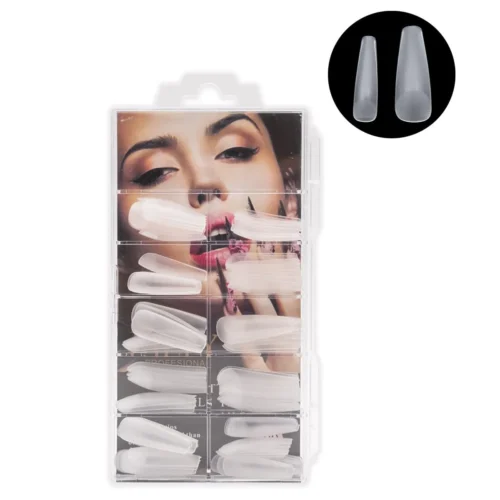 Uñas Soft Gel Mely Coffin