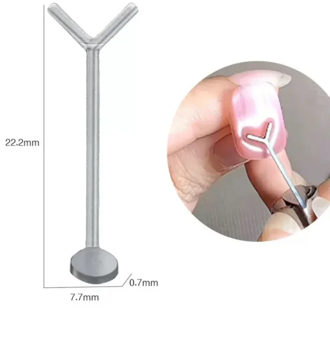 Herramienta Multifuncional Para Uñas En Forma De Corazón